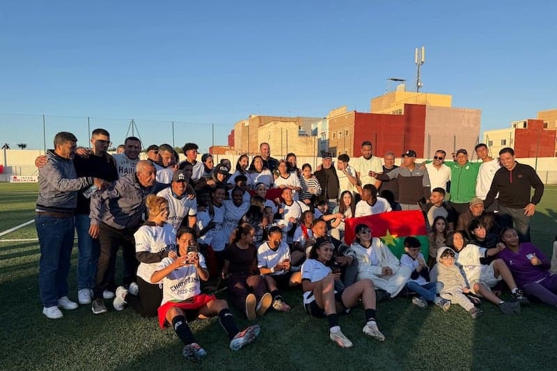 Women's football shines in Nador.
