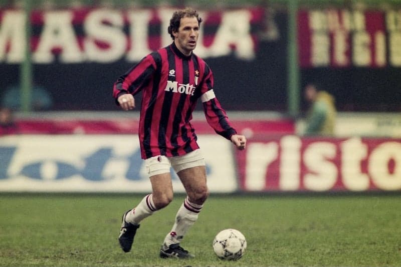 The departure of Italian Franco Baresi... the world of football bids farewell to one of the last masters of the "libero."