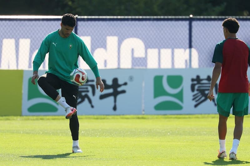 The national team is conducting its final training in Boston.