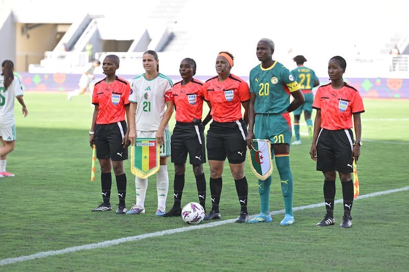 The Algerian women's national team wins in Rabat.