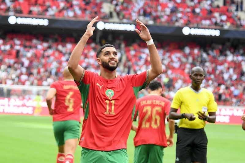 "The Atlas Lions" sweep the Madagascar national team with a four-goal victory in preparation for the World Cup.