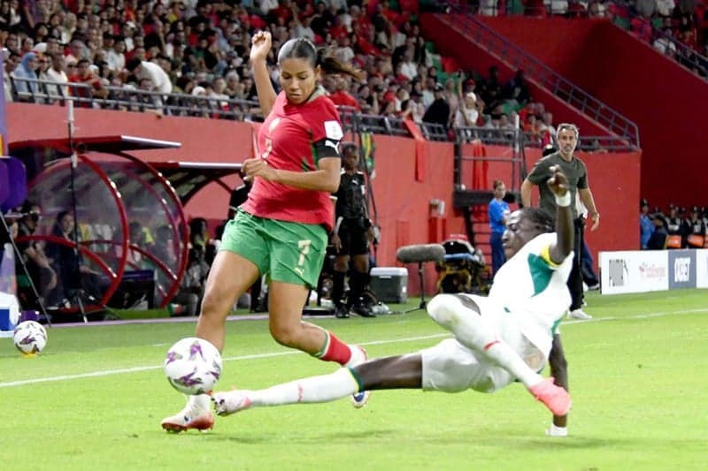 "The Atlas Lionesses draw with the Senegalese and reach the quarter-finals of the Africa Cup."